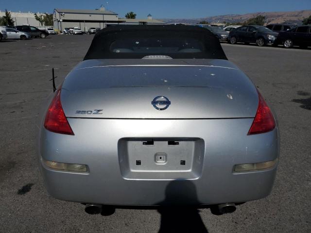 JN1AZ36A44T000232 - 2004 NISSAN 350Z ROADSTER SILVER photo 6