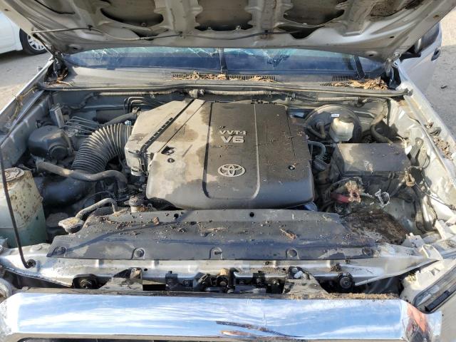 5TFJU4GN7DX035150 - 2013 TOYOTA TACOMA DOUBLE CAB PRERUNNER SILVER photo 11