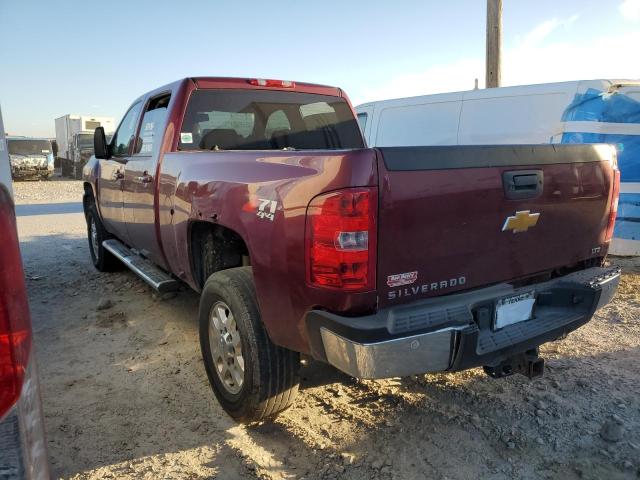 1GC4K1E87EF192375 - 2014 CHEVROLET SILVERADO K3500 LTZ BURGUNDY photo 2