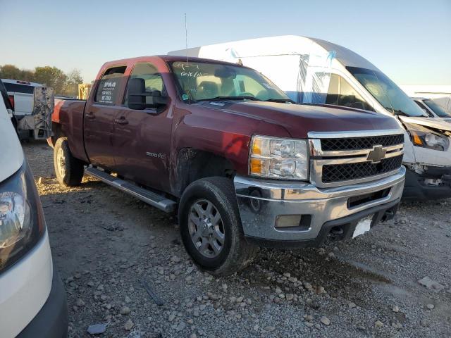 1GC4K1E87EF192375 - 2014 CHEVROLET SILVERADO K3500 LTZ BURGUNDY photo 4