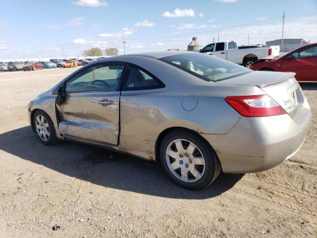 2HGFG12697H505393 - 2007 HONDA CIVIC LX SILVER photo 2