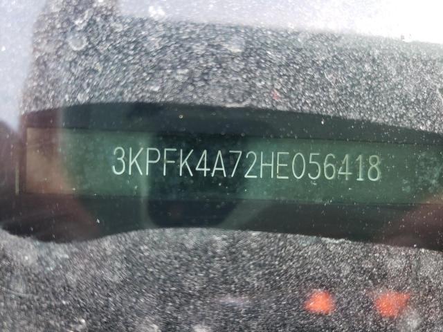 3KPFK4A72HE056418 - 2017 KIA FORTE LX SILVER photo 12