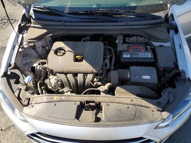 5NPD84LF1JH266522 - 2018 HYUNDAI ELANTRA SEL SILVER photo 11