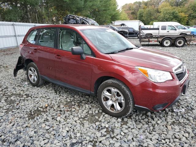JF2SJAAC6EH483587 - 2014 SUBARU FORESTER 2.5I RED photo 4