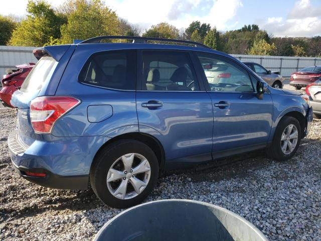 JF2SJARC6GH506602 - 2016 SUBARU FORESTER 2.5I LIMITED BLUE photo 3