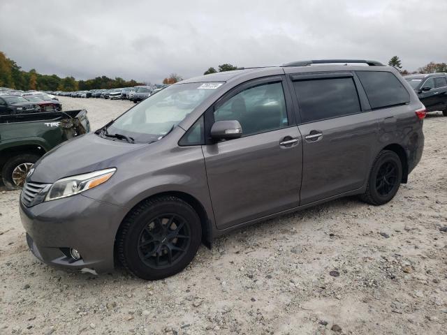 5TDDK3DCXFS120590 - 2015 TOYOTA SIENNA XLE GRAY photo 1