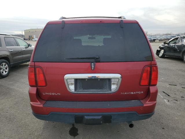 5LMFU27516LJ09658 - 2006 LINCOLN NAVIGATOR RED photo 6