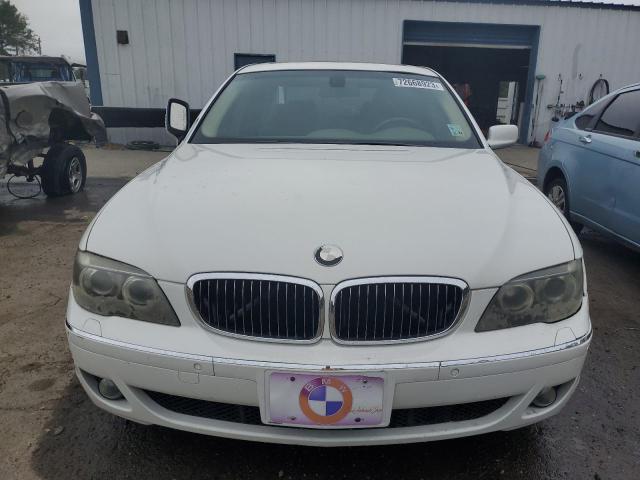 WBAHN83526DT26407 - 2006 BMW 750 LI WHITE photo 5