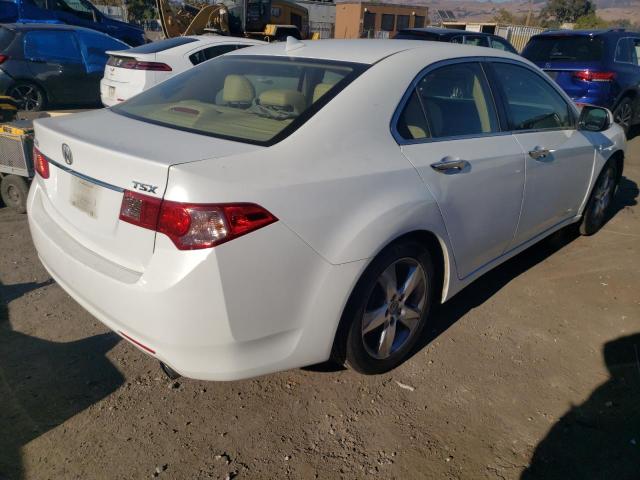 JH4CU2F43DC014355 - 2013 ACURA TSX WHITE photo 3