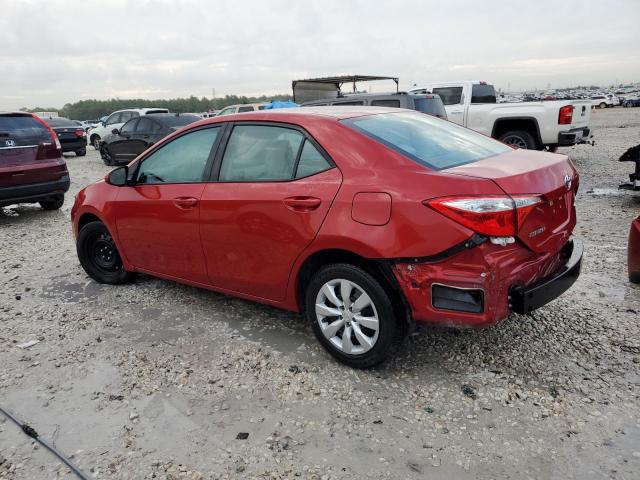 5YFBURHE6FP322268 - 2015 TOYOTA COROLLA L RED photo 2