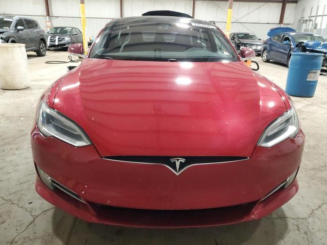 5YJSA1E26GF168095 - 2016 TESLA MODEL S Կարմիր լուսանկար 5