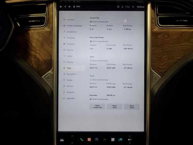 5YJSA1E26GF168095 - 2016 TESLA MODEL S Կարմիր լուսանկար 9