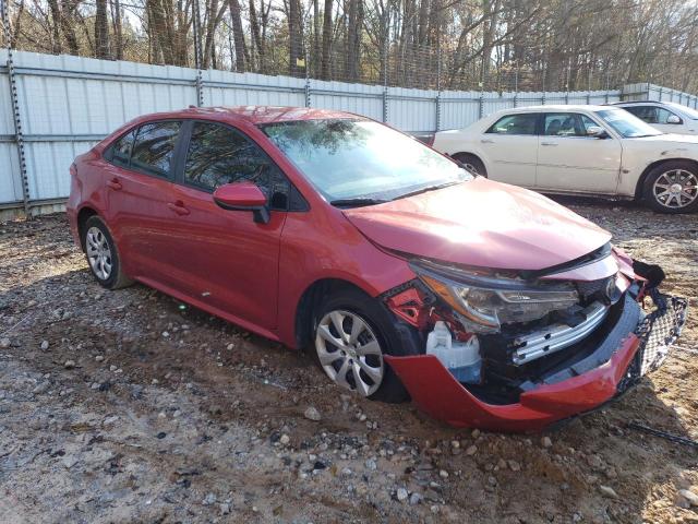 5YFEPRAEXLP092583 - 2020 TOYOTA COROLLA LE RED photo 4