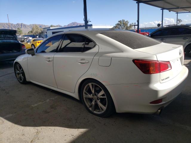 JTHBK262392083317 - 2009 LEXUS IS 250 WHITE photo 2