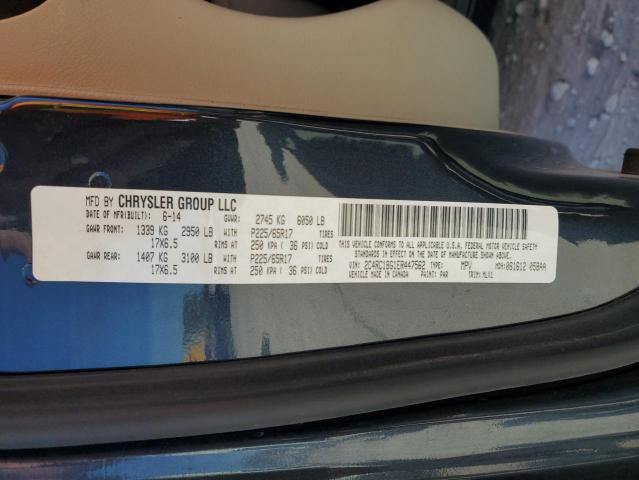 2C4RC1BG1ER447562 - 2014 CHRYSLER TOWN & COU TOURING 蓝色 照片 13