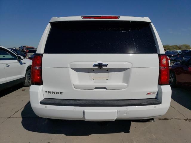 1GNSKBKC6GR163075 - 2016 CHEVROLET TAHOE K1500 LT WHITE photo 6