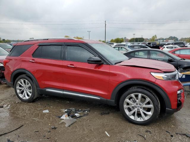 1FM5K8HC1PGA22146 - 2023 FORD EXPLORER PLATINUM RED photo 4