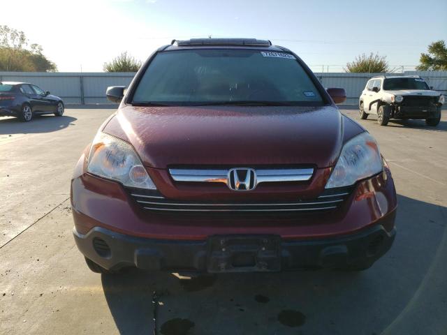 JHLRE38748C056841 - 2008 HONDA CR-V EXL BURGUNDY photo 5