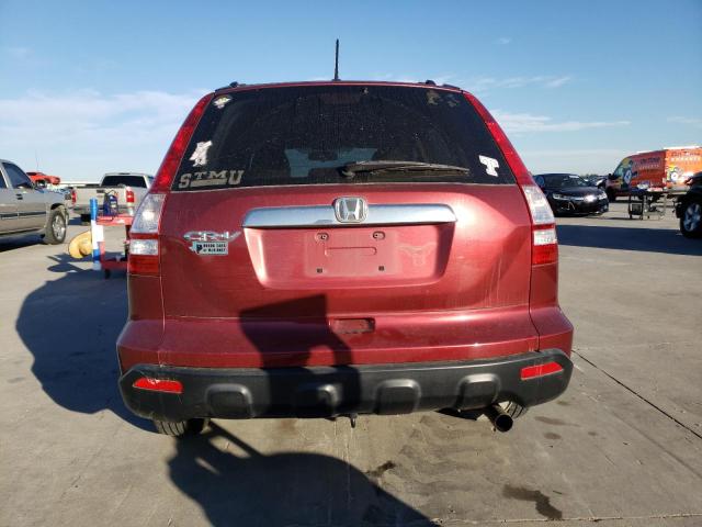 JHLRE38748C056841 - 2008 HONDA CR-V EXL BURGUNDY photo 6