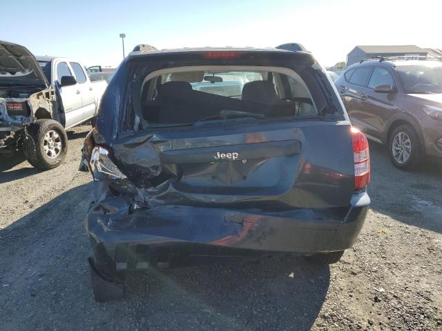 1J8FT47W17D145496 - 2007 JEEP COMPASS BLUE photo 6