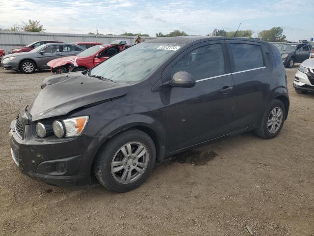 1G1JC6SB5E4238111 - 2014 CHEVROLET SONIC LT BLACK photo 1