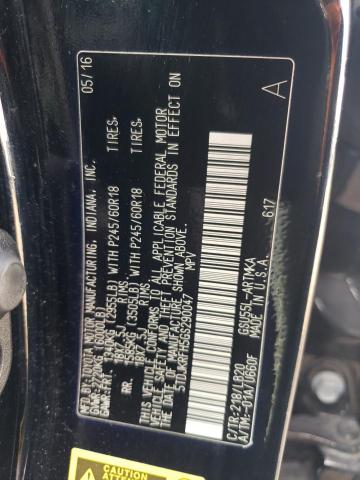 5TDJKRFH5GS290047 - 2016 TOYOTA HIGHLANDER XLE BLACK photo 13