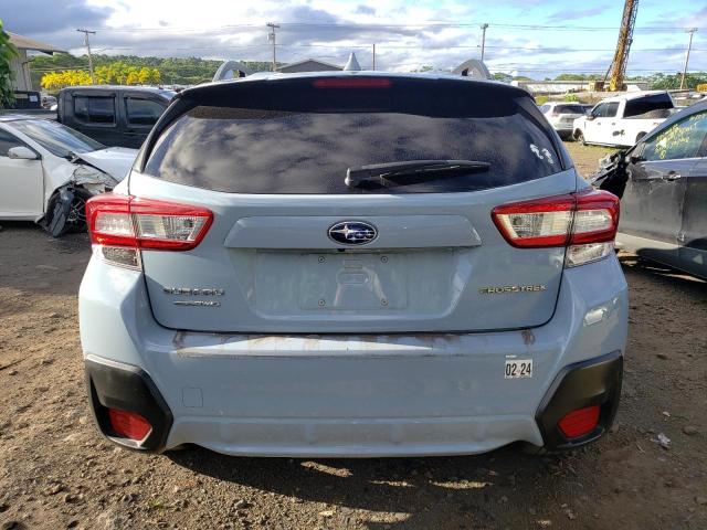 JF2GTAEC0K8265845 - 2019 SUBARU CROSSTREK PREMIUM BLUE photo 6