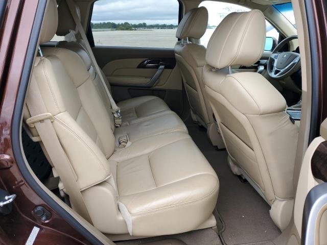 2HNYD2H69BH522260 - 2011 ACURA MDX TECHNOLOGY BROWN photo 10