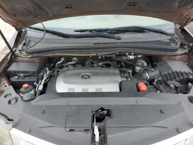 2HNYD2H69BH522260 - 2011 ACURA MDX TECHNOLOGY BROWN photo 11