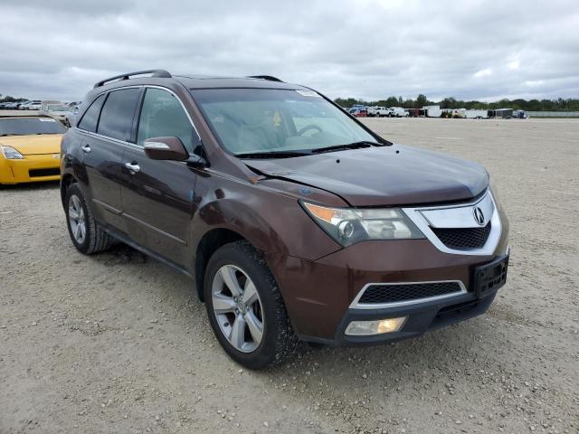 2HNYD2H69BH522260 - 2011 ACURA MDX TECHNOLOGY BROWN photo 4