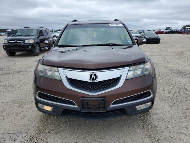 2HNYD2H69BH522260 - 2011 ACURA MDX TECHNOLOGY BROWN photo 5