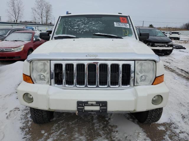 1J8HG58286C259580 - 2006 JEEP COMMANDER LIMITED WHITE photo 5