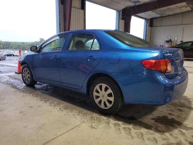 2T1BU40E09C149107 - 2009 TOYOTA COROLLA BASE BLUE photo 2