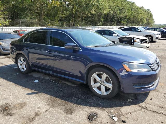 1VWBP7A35DC057656 - 2013 VOLKSWAGEN PASSAT SE BLUE photo 4