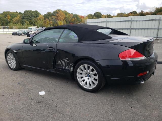 WBAEK73405B323500 - 2005 BMW 645 CI AUTOMATIC BLACK photo 2