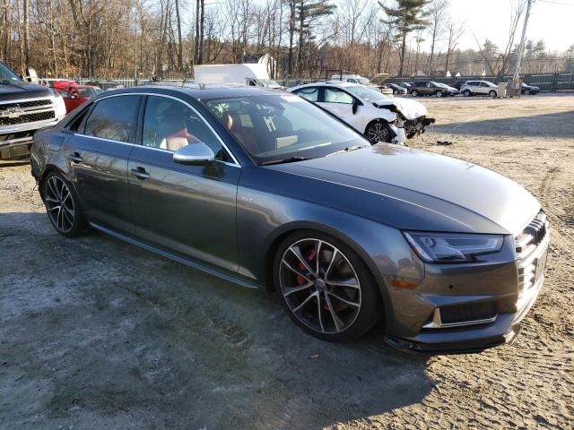 WAUB4AF45JA003014 - 2018 AUDI S4 PREMIUM PLUS GRAY photo 4