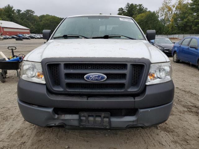 1FTRF12235NB94219 - 2005 FORD F150 WHITE photo 5