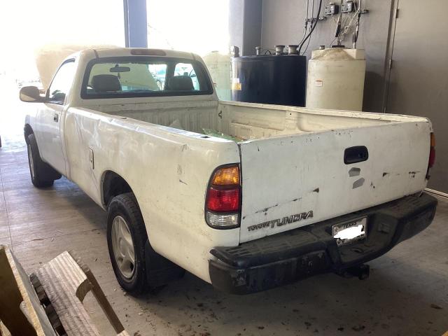 5TBJN32121S136103 - 2001 TOYOTA TUNDRA WHITE photo 3