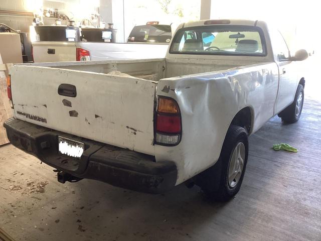 5TBJN32121S136103 - 2001 TOYOTA TUNDRA WHITE photo 4