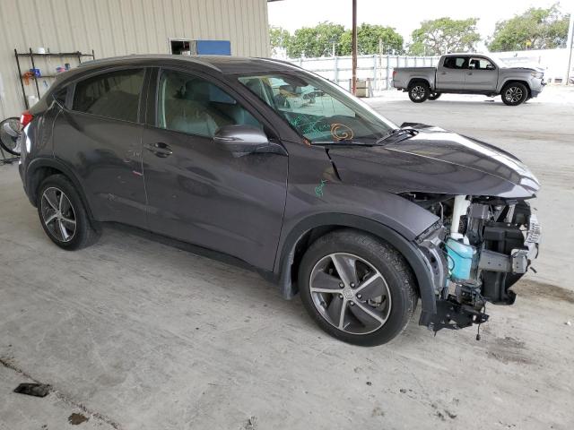 3CZRU5H78NM705654 - 2022 HONDA HR-V EXL GRAY photo 4