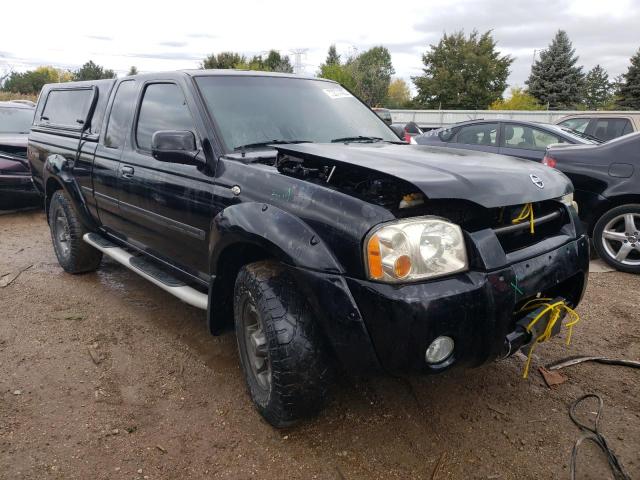 1N6ED26TX2C316592 - 2002 NISSAN FRONTIER KING CAB XE BLACK photo 4