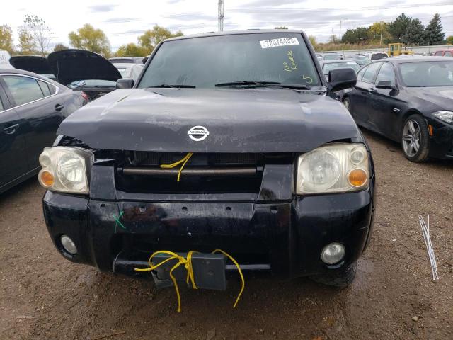 1N6ED26TX2C316592 - 2002 NISSAN FRONTIER KING CAB XE BLACK photo 5