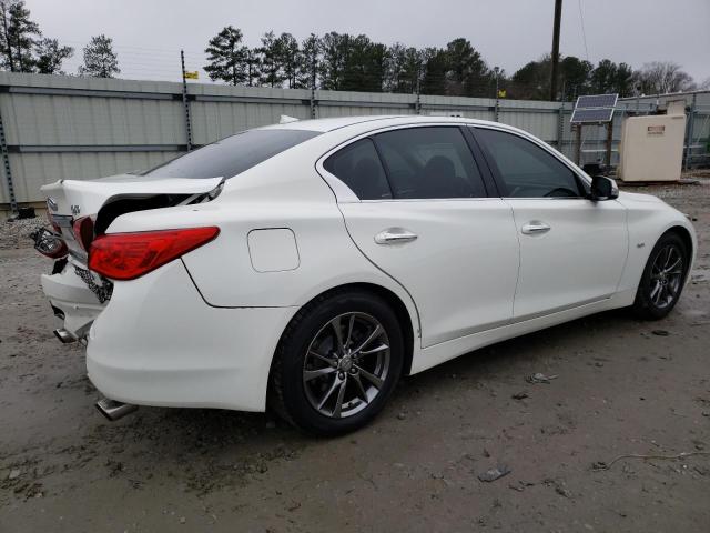 JN1EV7AP6HM740526 - 2017 INFINITI Q50 PREMIUM WHITE photo 3