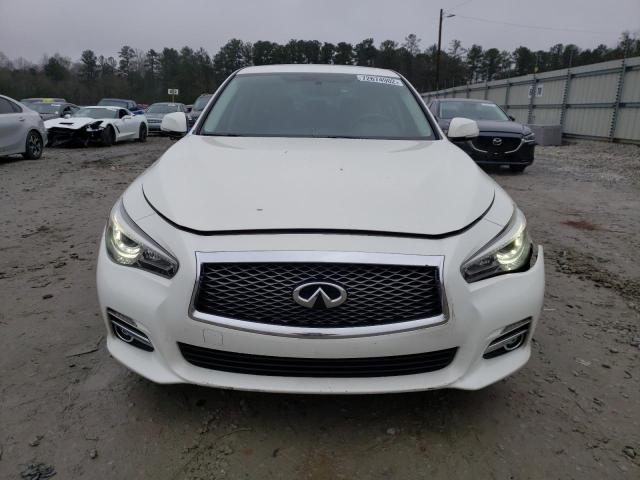 JN1EV7AP6HM740526 - 2017 INFINITI Q50 PREMIUM WHITE photo 5