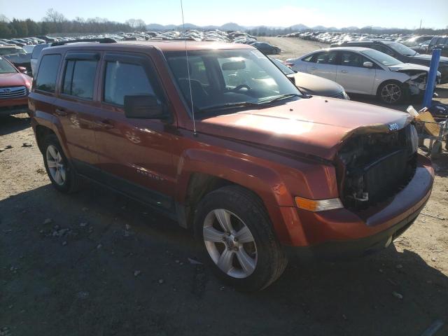 1C4NJPFAXCD620704 - 2012 JEEP PATRIOT LATITUDE ORANGE photo 4