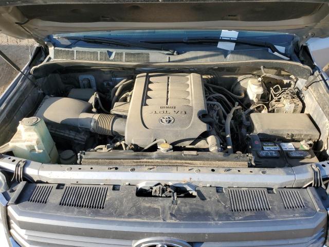 5TFRM5F12EX069182 - 2014 TOYOTA TUNDRA DOUBLE CAB SR/SR5 SILVER photo 11