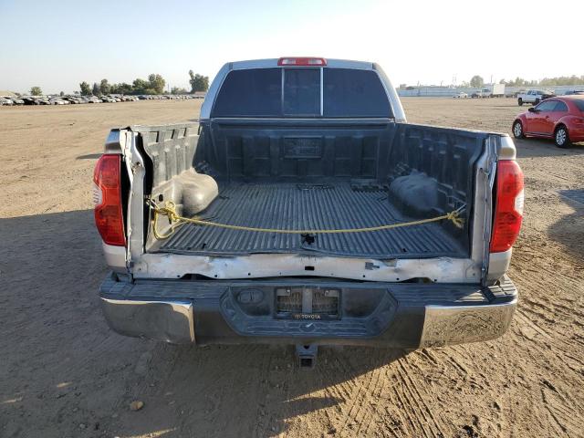 5TFRM5F12EX069182 - 2014 TOYOTA TUNDRA DOUBLE CAB SR/SR5 SILVER photo 6