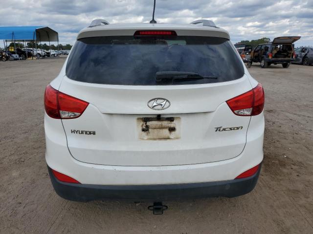 KM8JU3AC6DU757420 - 2013 HYUNDAI TUCSON GLS WHITE photo 6