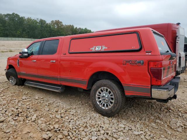 1FT8W3BT1NEG32865 - 2022 FORD F350 SUPER DUTY RED photo 2