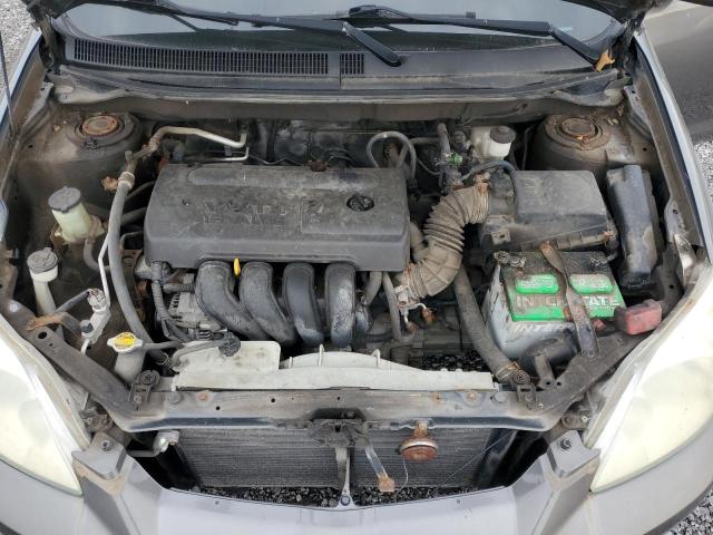 2T1KR32E65C857283 - 2005 TOYOTA COROLLA MA XR GRAY photo 11